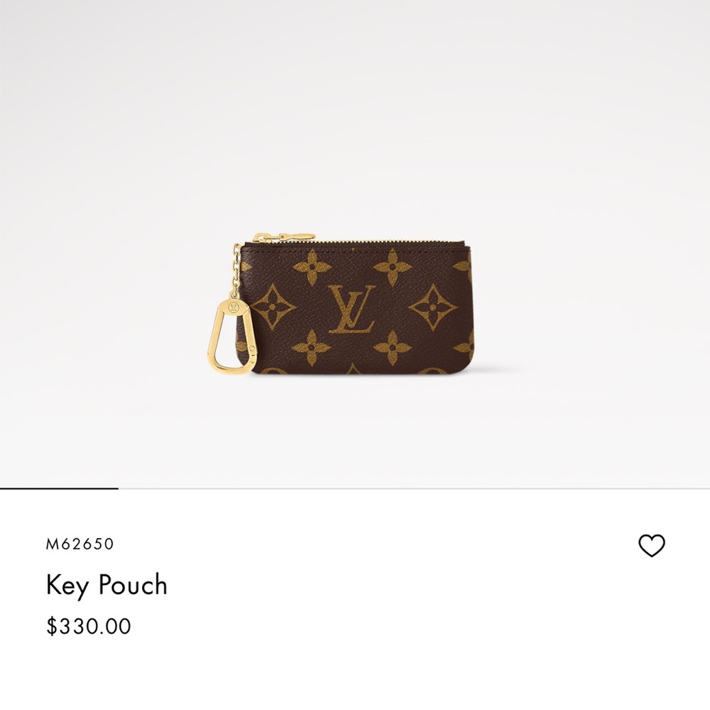 Louis Vuitton Monigram Coin Purse for key chain